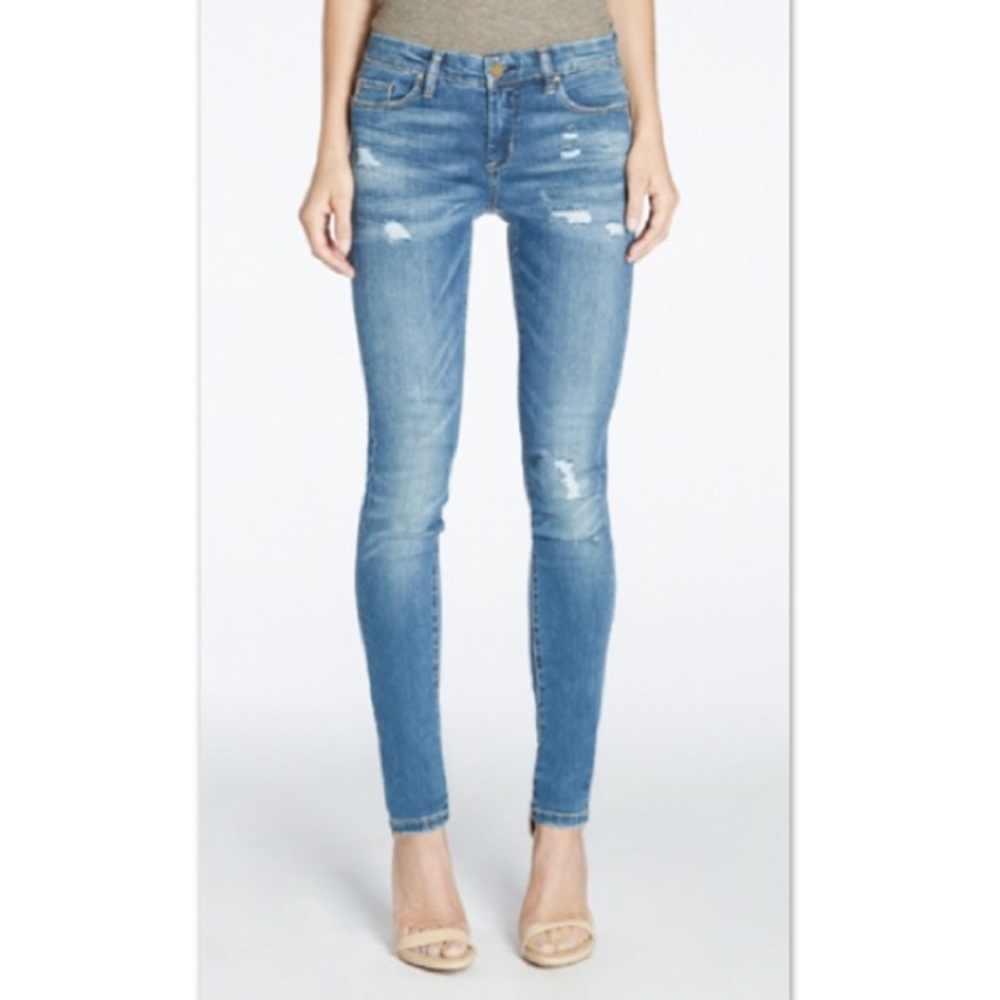 BLANKNYC Skinny Classique Distressed Jeans Size 26